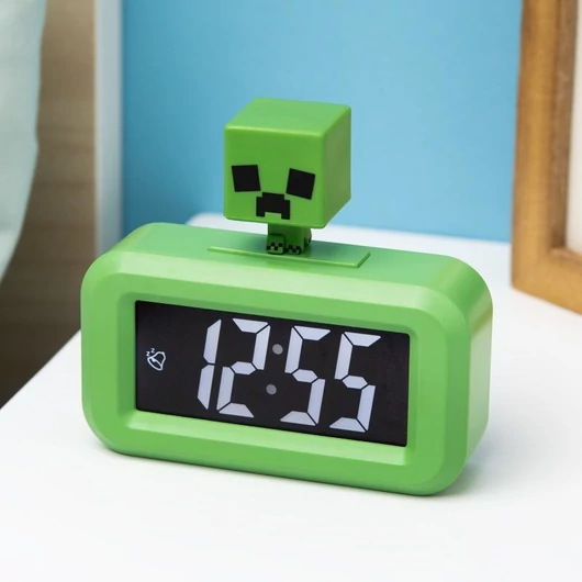 Minecraft - Creeper - Mini Figure Alarm Clock mini ébresztőóra