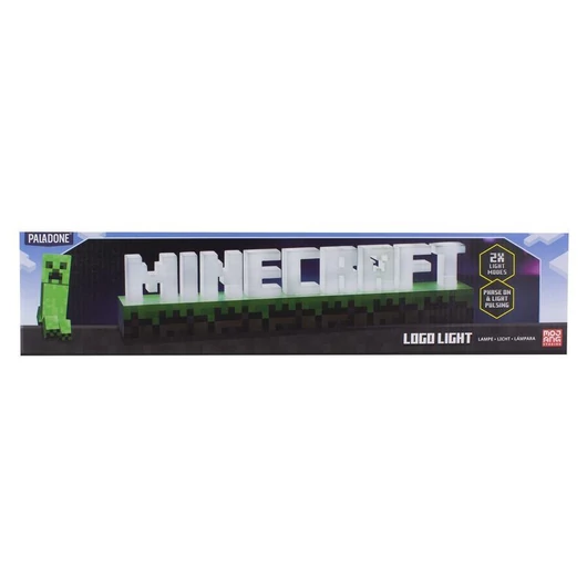 Minecraft logo hangulatvilágítás