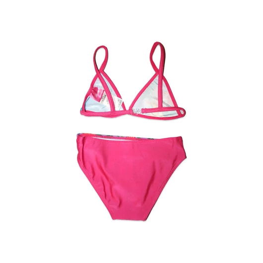 Disney Hercegnők kétrészes fürdőruha kislányoknak - virág mintával - pink - 98