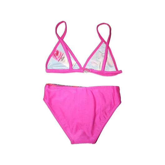 Disney Hercegnők kétrészes fürdőruha kislányoknak - virág mintával - rózsaszín - 116