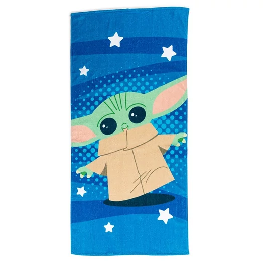 Csillagok Háborúja Baba YODA 100% pamut törölköző 70x140cm