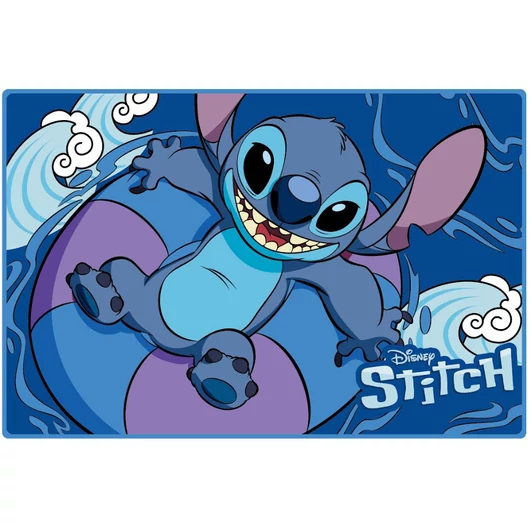 Szörföző Stitch szőnyeg, fürdőszobai kilépő  - 80 x 120 cm