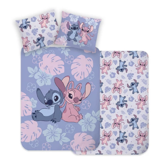 Stitch & Angel 100% pamut ágyneműgarnitúra 140x200cm ágyneműhuzat + 70x90cm párnahuzat