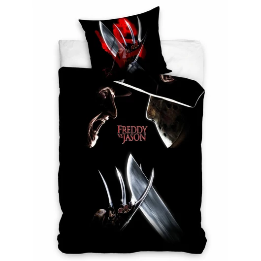 FREDDY KONTRA JASON WARNER BROS ágynemű 100% pamut 140x200 + 70x90