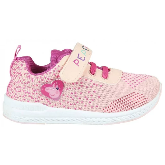Peppa malac Pink utcai cipő tornazsákkal 22