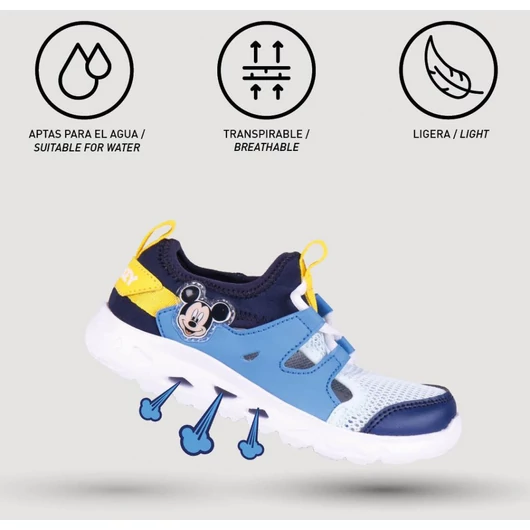 Disney Mickey Blue nyári sportcipő 23