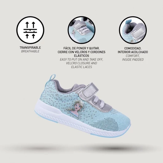 Disney Jégvarázs Ice utcai cipő tornazsákkal 30