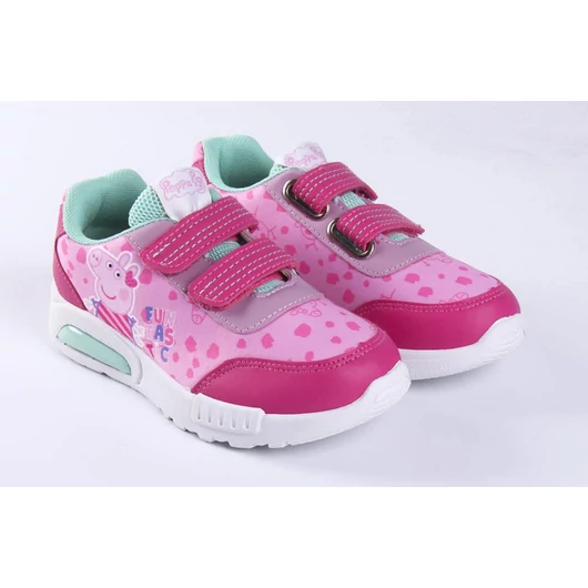 Peppa malac Funtastic LED villogó, világító utcai cipő 25
