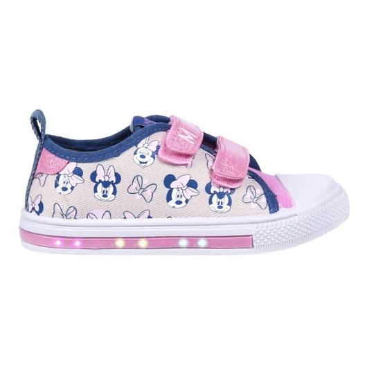 Disney Minnie Beige LED villogó, világító utcai cipő 25