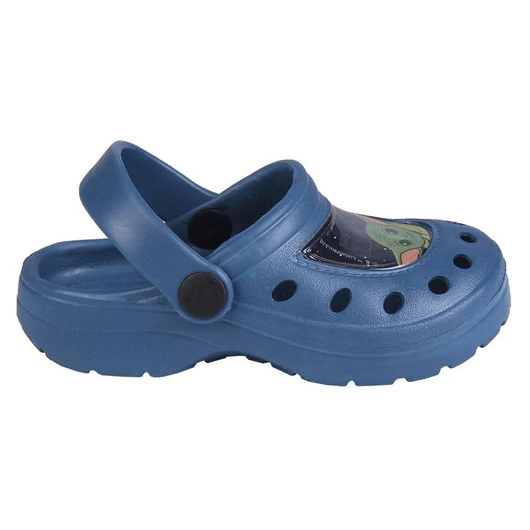 Star Wars Mandalorian Blue gyerek papucs clog 28/29