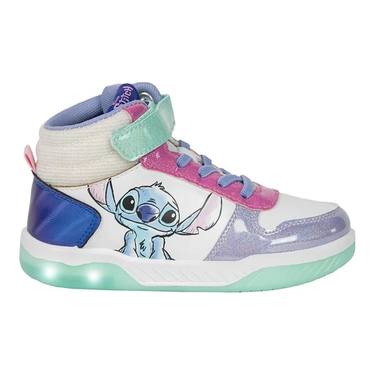 Disney Lilo és Stitch, A csillagkutya Cosmic LED villogó, világító utcai cipő 27
