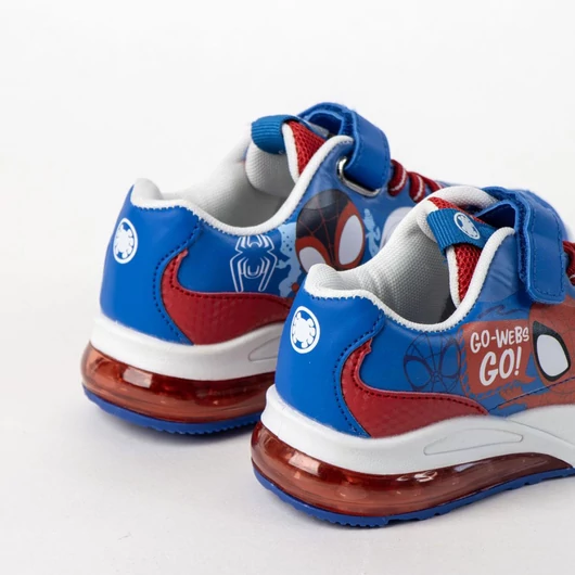 Pókember Go LED villogó, világító utcai cipő 24