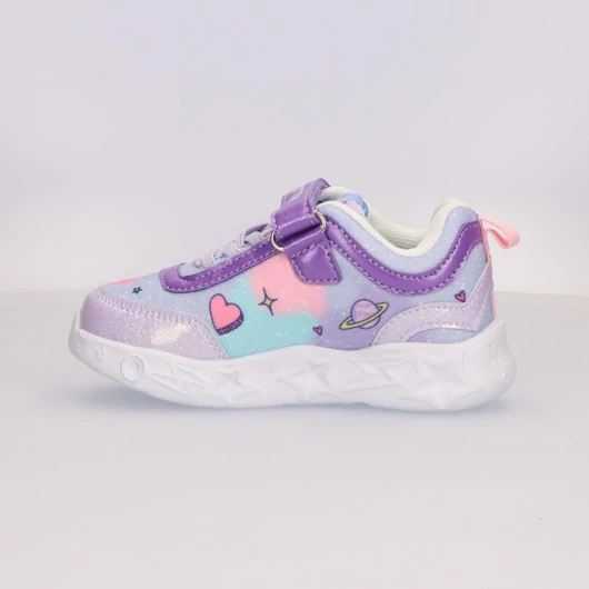 Disney Lilo és Stitch, A csillagkutya Cute Star LED villogó, világító utcai cipő 25