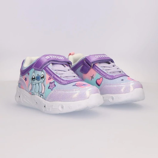 Disney Lilo és Stitch, A csillagkutya Cute Star LED villogó, világító utcai cipő 28