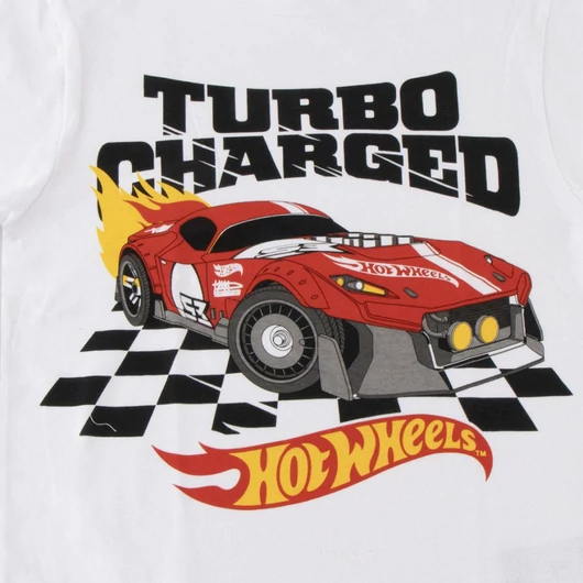 Hot Wheels Turbo gyerek rövid póló, felső 12 év / 152 cm