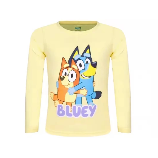 Bluey Hug Yellow gyerek hosszú póló, felső 5 év / 110 cm