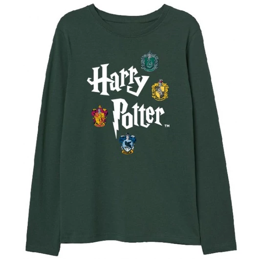 Harry Potter Emblems gyerek hosszú ujjú póló 6 év / 116 cm