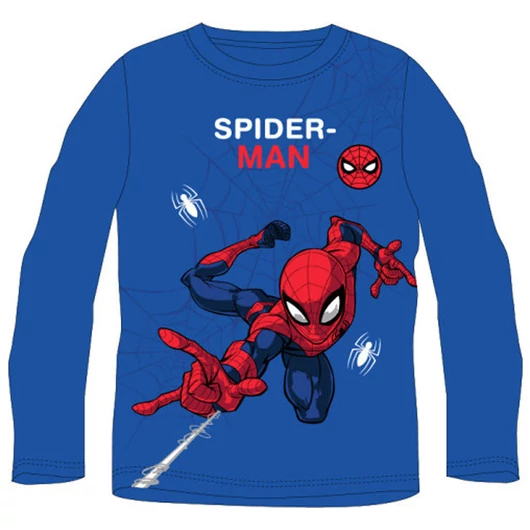 Pókember Blue Web gyerek hosszú ujjú póló 8 év / 128 cm