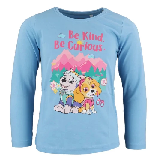 Mancs Őrjárat Be Kind Blue gyerek hosszú póló, felső 3 év / 98 cm