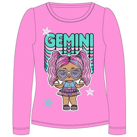 LOL Surprise Gemini Pink gyerek hosszú ujjú póló 4 év / 104 cm