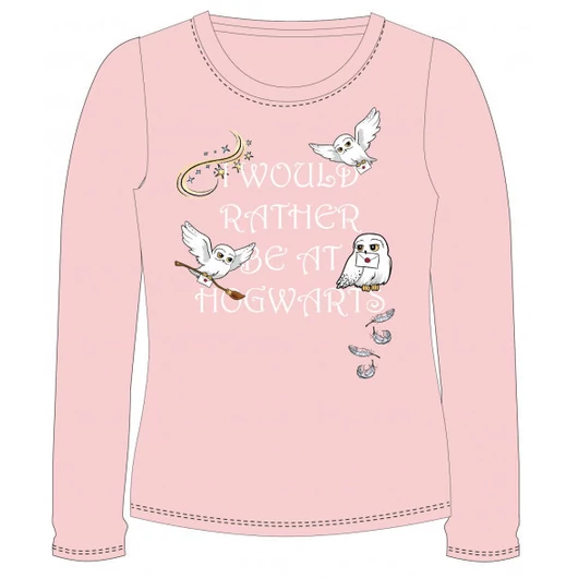 Harry Potter Hedvig Pink gyerek hosszú ujjú póló 6 év / 116 cm