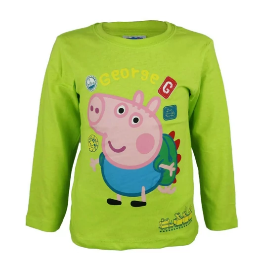 Peppa malac George Travel gyerek hosszú póló, felső 4 év / 104 cm