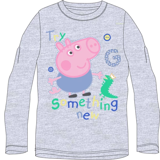 Peppa malac Something New gyerek hosszú póló, felső 4 év / 104 cm