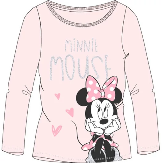 Disney Minnie Moments Pink gyerek hosszú póló, felső 8 év / 128 cm
