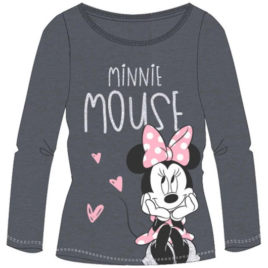 Disney Minnie Moments Grey gyerek hosszú póló, felső 4 év / 104 cm