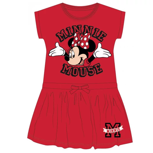 Disney Minnie Cheerful Red gyerek nyári ruha 4 év / 104 cm