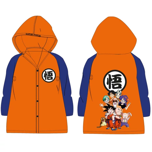 Dragon Ball Kids esőkabát 7 - 8 év / 122 - 128 cm