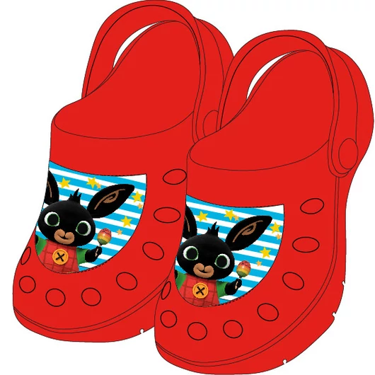 Bing Red gyerek papucs clog 30/31