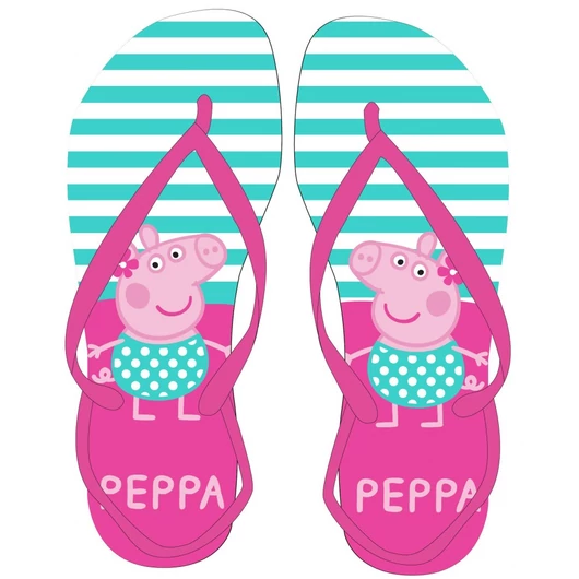 Peppa malac Dots Clothes gyerek papucs, Flip-Flop 28/29