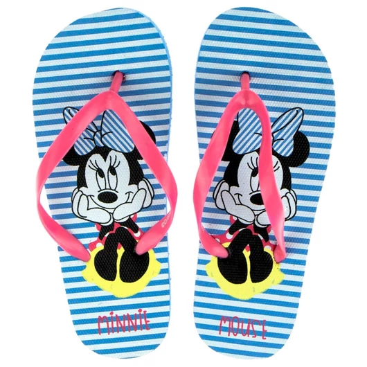 Disney Minnie Blue Bow gyerek papucs, Flip-Flop 26/27