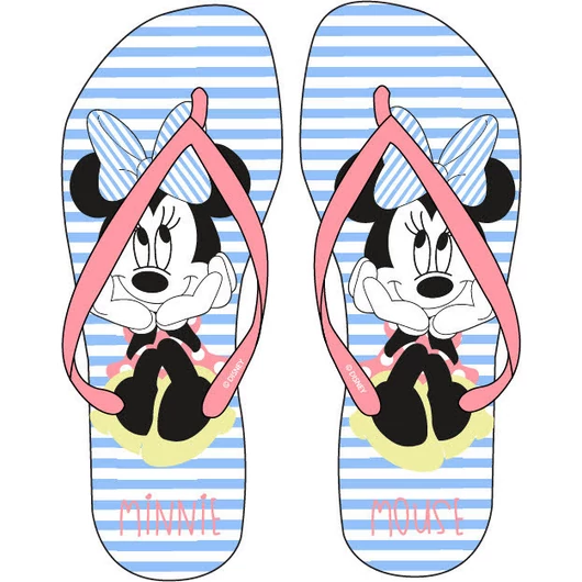 Disney Minnie Blue Bow gyerek papucs, Flip-Flop 32/33