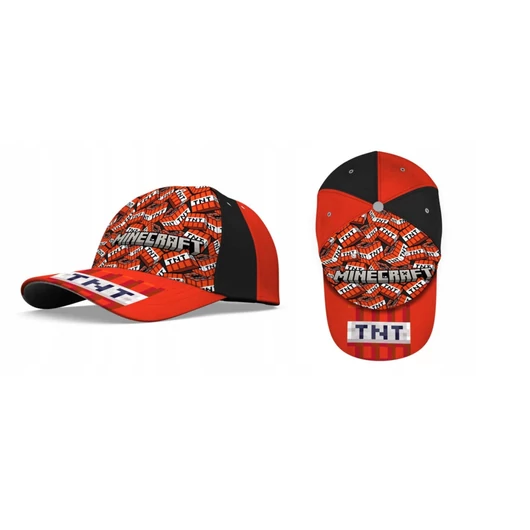 Minecraft TNT Red gyerek baseball sapka 52 cm