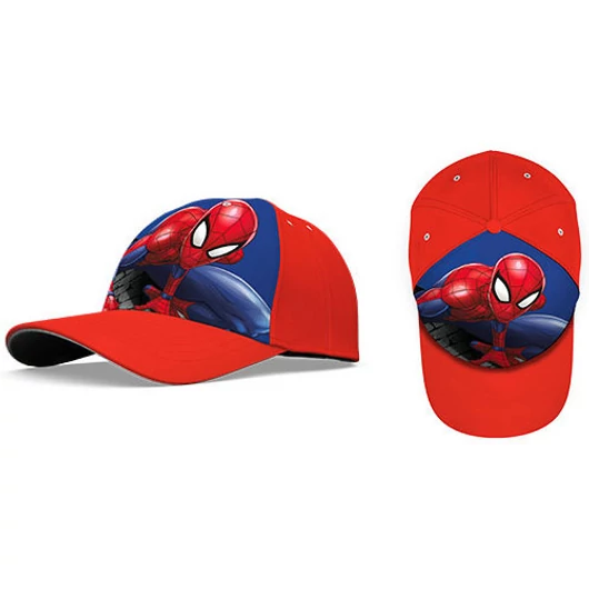 Pókember Marvelous Red gyerek baseball sapka 52 cm