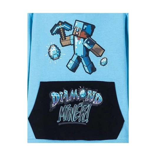 Minecraft Diamond gyerek pulóver 10 év / 140 cm