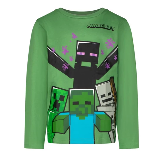 Minecraft Mobs gyerek hosszú ujjú póló, felső 12 év / 152 cm