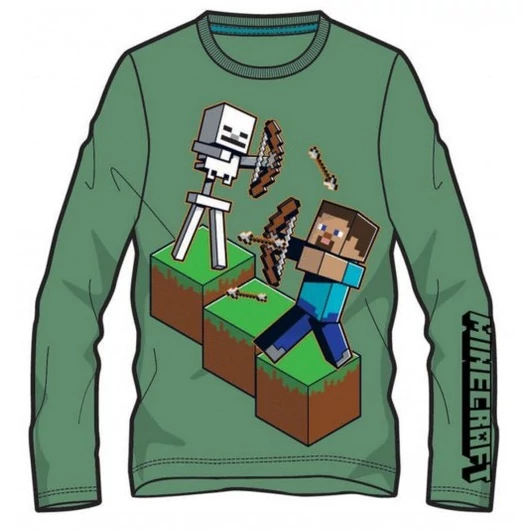 Minecraft Arrow gyerek hosszú ujjú póló, felső 8 év / 128 cm