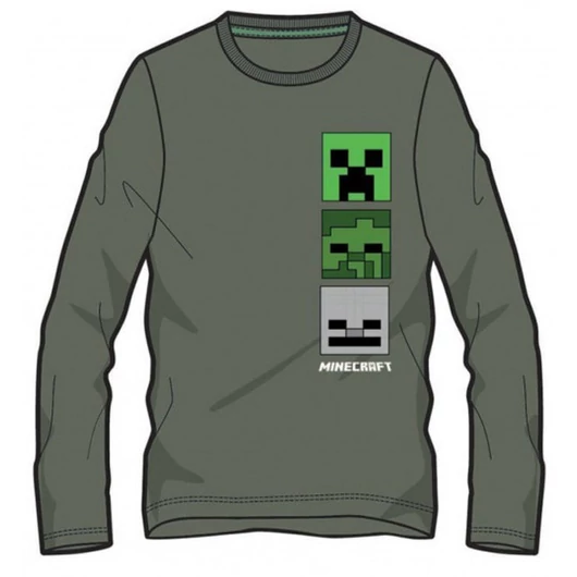 Minecraft Blocky gyerek hosszú ujjú póló, felső 10 év / 140 cm