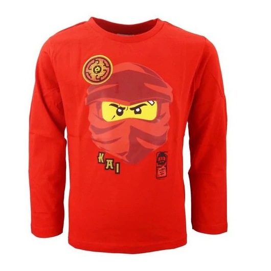Lego Ninjago Red gyerek hosszú ujjú póló, felső 4 év / 104 cm