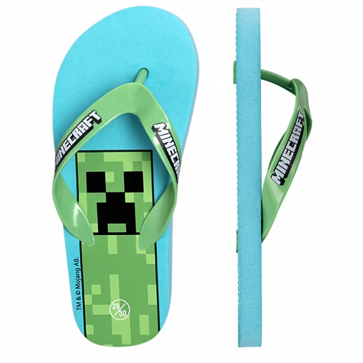 Minecraft Blue gyerek papucs, Flip-Flop 31/32