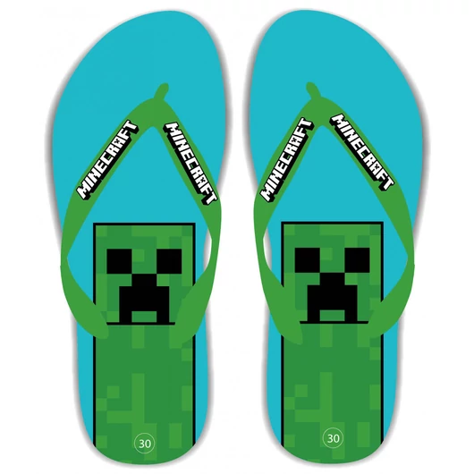 Minecraft Blue gyerek papucs, Flip-Flop 31/32