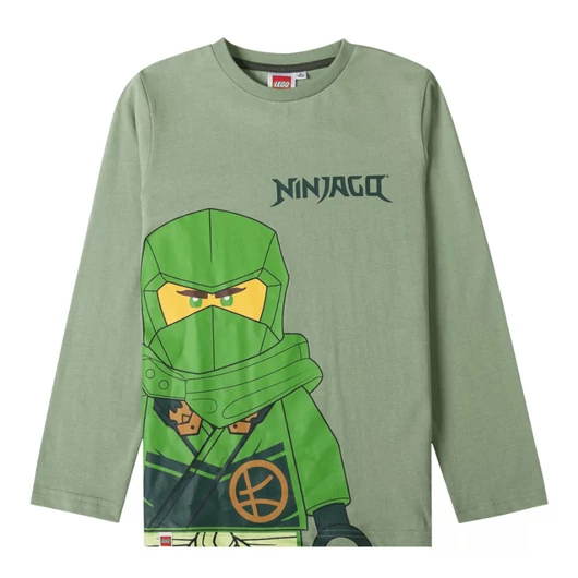 Lego Ninjago Battle Green gyerek hosszú ujjú póló, felső 5 év / 110 cm