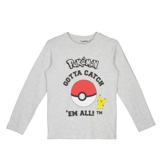 Pokémon Catch gyerek hosszú ujjú póló, felső 9 év / 134 cm