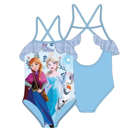 Disney Jégvarázs Sisters Blue gyerek fürdőruha, úszó 5 - 6 év / 110 - 116 cm