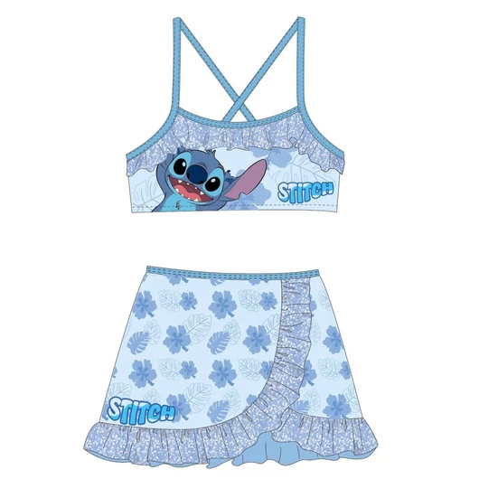 Disney Lilo és Stitch, A csillagkutya Leaf gyerek bikini és szoknya szett 6 - 8 év / 116 - 128 cm