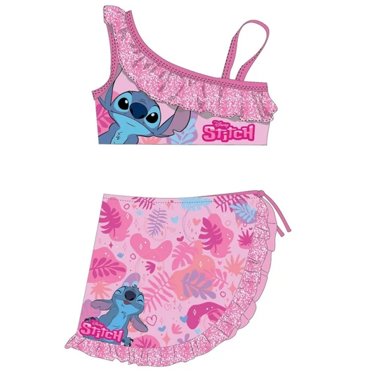 Disney Lilo és Stitch, A csillagkutya Tropic Pink gyerek bikini és sarong szett 9 - 10 év / 134 - 140 cm
