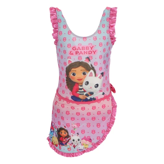 Gabi babaháza Pandy gyerek fürdőruha és sarong szett 3 - 4 év / 98 - 104 cm